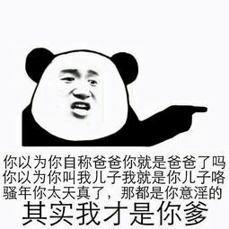 微信搞笑熊猫头斗图表情包