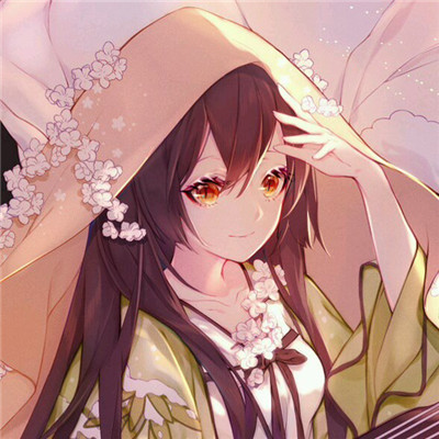 微信个性俏皮二次元女生头像