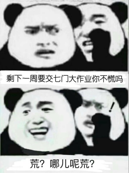 微信搞笑熊猫头斗图表情包