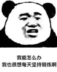 都是人才熊猫头微信恶搞表情包