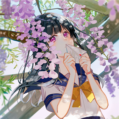 阳光唯美二次元微信女生头像