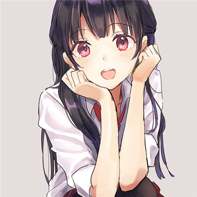 微信时尚靓丽二次元女生头像