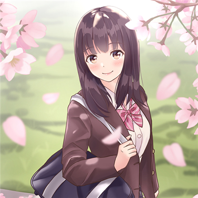 阳光唯美二次元微信女生头像