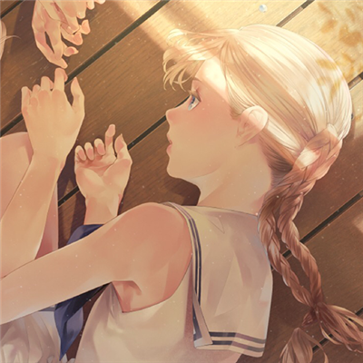 微信时尚靓丽二次元女生头像