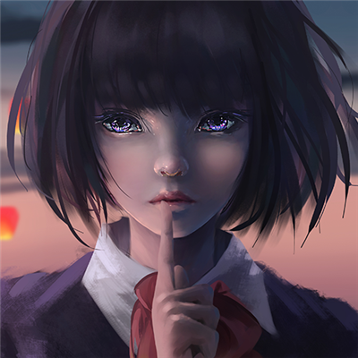 微信时尚靓丽二次元女生头像