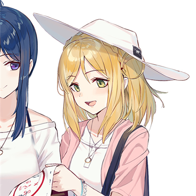 微信时尚靓丽二次元女生头像