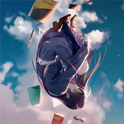 阳光唯美二次元微信女生头像