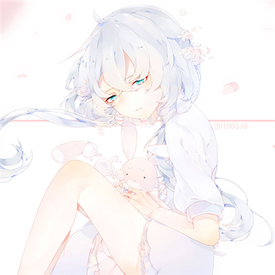 微信时尚靓丽二次元女生头像