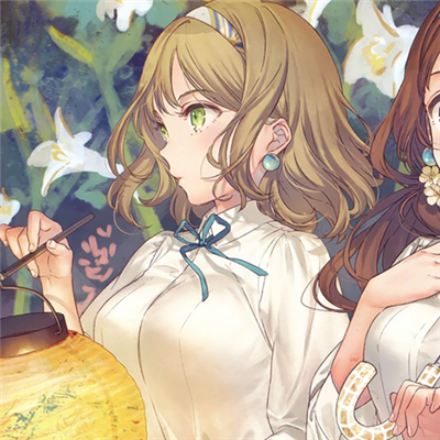 阳光唯美二次元微信女生头像