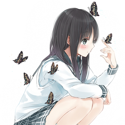 阳光唯美二次元微信女生头像