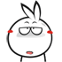 可爱圆圆脸的鱼妹兔微信猥琐搞笑GIF表情包下载