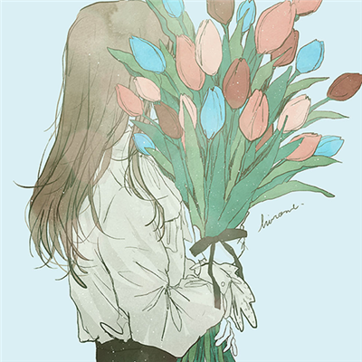 阳光唯美二次元微信女生头像