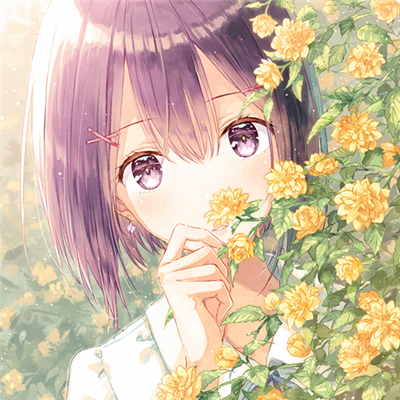 微信时尚靓丽二次元女生头像