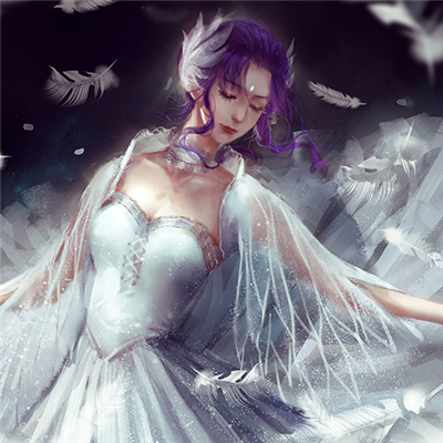 微信时尚靓丽二次元女生头像