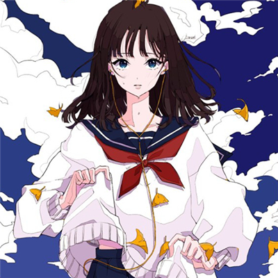 阳光唯美二次元微信女生头像