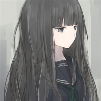 微信时尚靓丽二次元女生头像