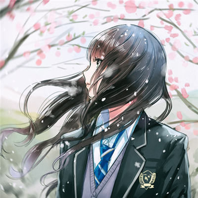 微信时尚靓丽二次元女生头像