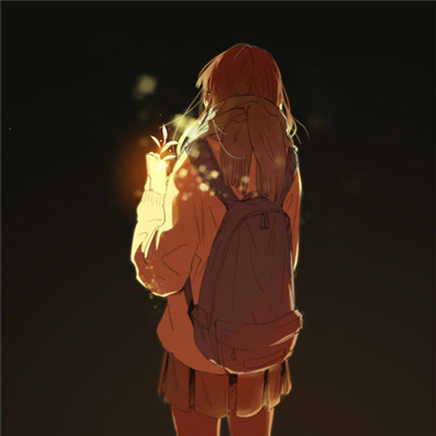 微信时尚靓丽二次元女生头像