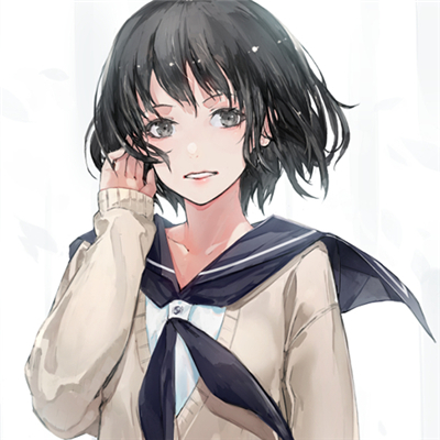 阳光唯美二次元微信女生头像