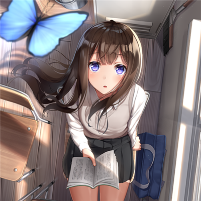 阳光唯美二次元微信女生头像