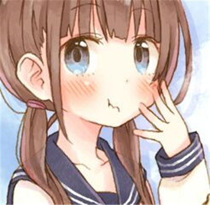 粉嫩可爱二次元微信女生头像