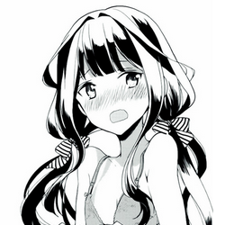 微信漂亮简洁二次元女生头像