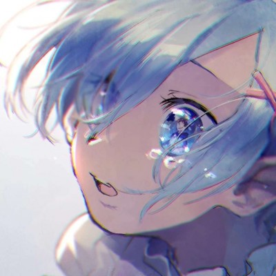 微信漂亮简洁二次元女生头像