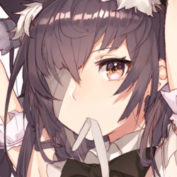 微信漂亮简洁二次元女生头像