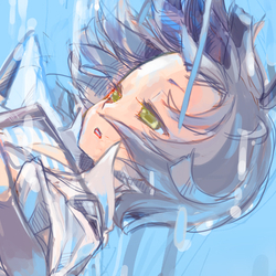 微信漂亮简洁二次元女生头像