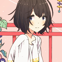 微信漂亮简洁二次元女生头像