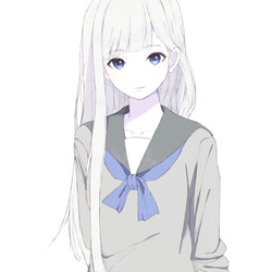 微信漂亮简洁二次元女生头像