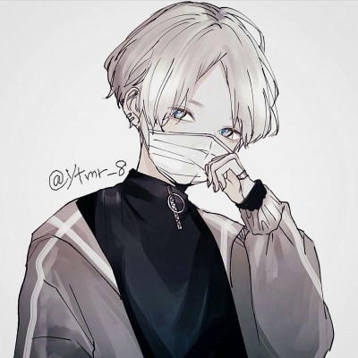 冷酷二次元微信男生头像