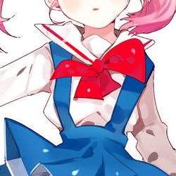 微信漂亮简洁二次元女生头像