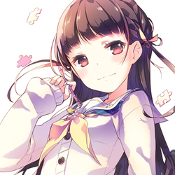 微信时尚可爱二次元女生头像