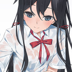 微信漂亮简洁二次元女生头像