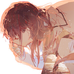 微信漂亮简洁二次元女生头像