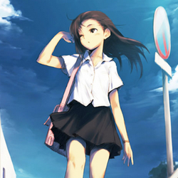 微信漂亮简洁二次元女生头像