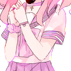 微信时尚可爱二次元女生头像