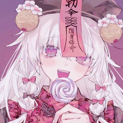 微信漂亮简洁二次元女生头像