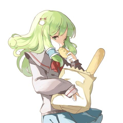 青春纯洁个性二次元女生微信头像