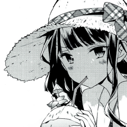 微信漂亮简洁二次元女生头像