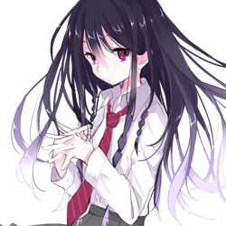 微信时尚可爱二次元女生头像