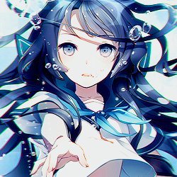 微信漂亮简洁二次元女生头像