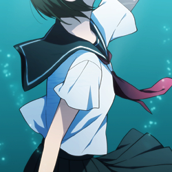 微信漂亮简洁二次元女生头像