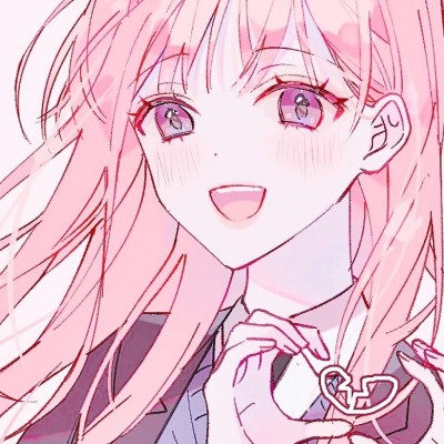 微信漂亮简洁二次元女生头像