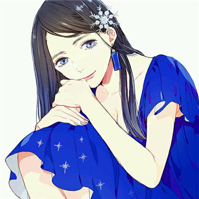 微信唯美时尚个性二次元女生头像