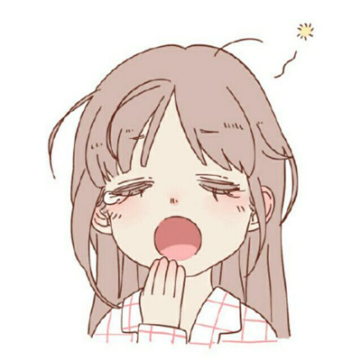 简洁时尚二次元女生微信头像