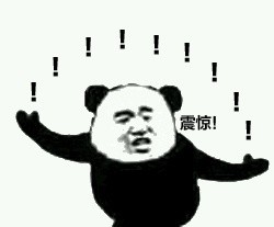 熊猫头恶搞逼数微信表情包