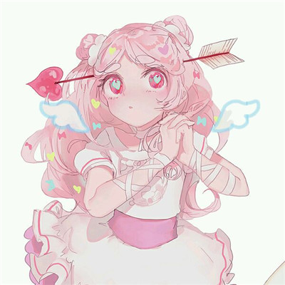 简洁时尚二次元女生微信头像