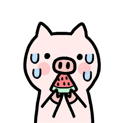 可爱小猪微信头像